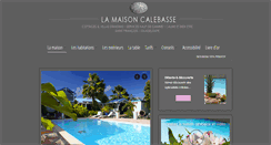 Desktop Screenshot of lamaisoncalebasse.com